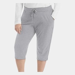 Athketic Works Womens French Terry Capris Sweatpants Plus Size 22 NWOT